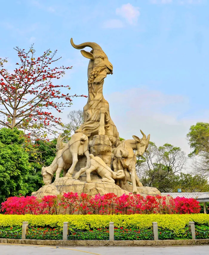 The Statue of Five Rams